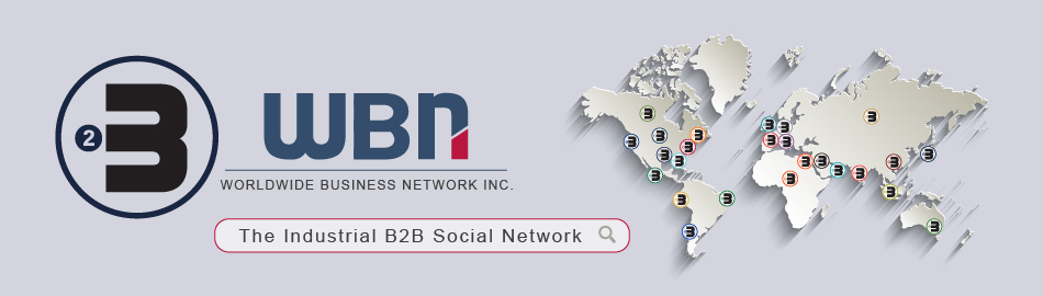 WBN the Industrial B2B Social Network, bases in Miami Florida US, offers in few clicks, to find the right industrial partner, growing fast, in the most competitive markets. For twenthie century industries was obligatory to exhibit at fairs to find new distributors and customers, expending minimum twenty twousand American dollars per each exhibition. WBN offers to create your own Global Distribution Network from your office and facilities... We are the biggest trade show in the worldâ€¦ and never closes